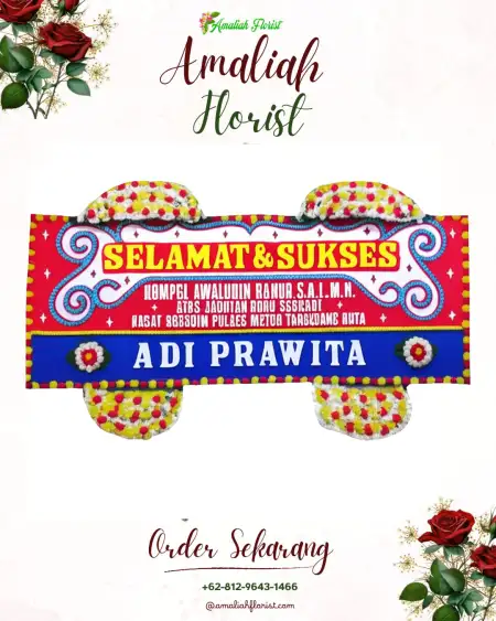 Papan Bunga Ucapan Selamat Maro Sebo Ilir